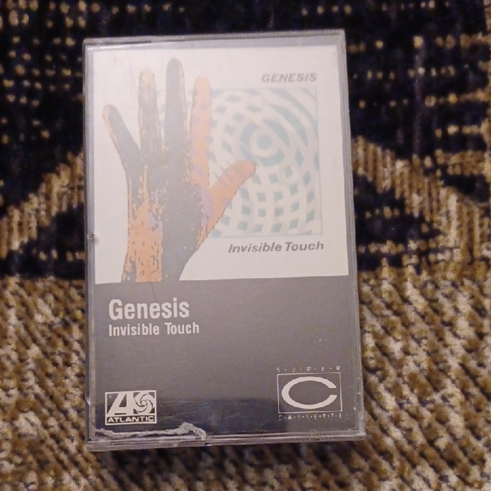 4/$30 Genesis "Invisible Touch" - Cassette Tape